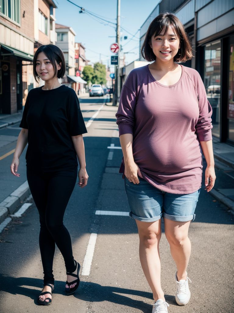 ぽっちゃり女子画像　埼玉県　行田市　2024年06月07日　ぽっちゃり女子　おデブ女子　画像