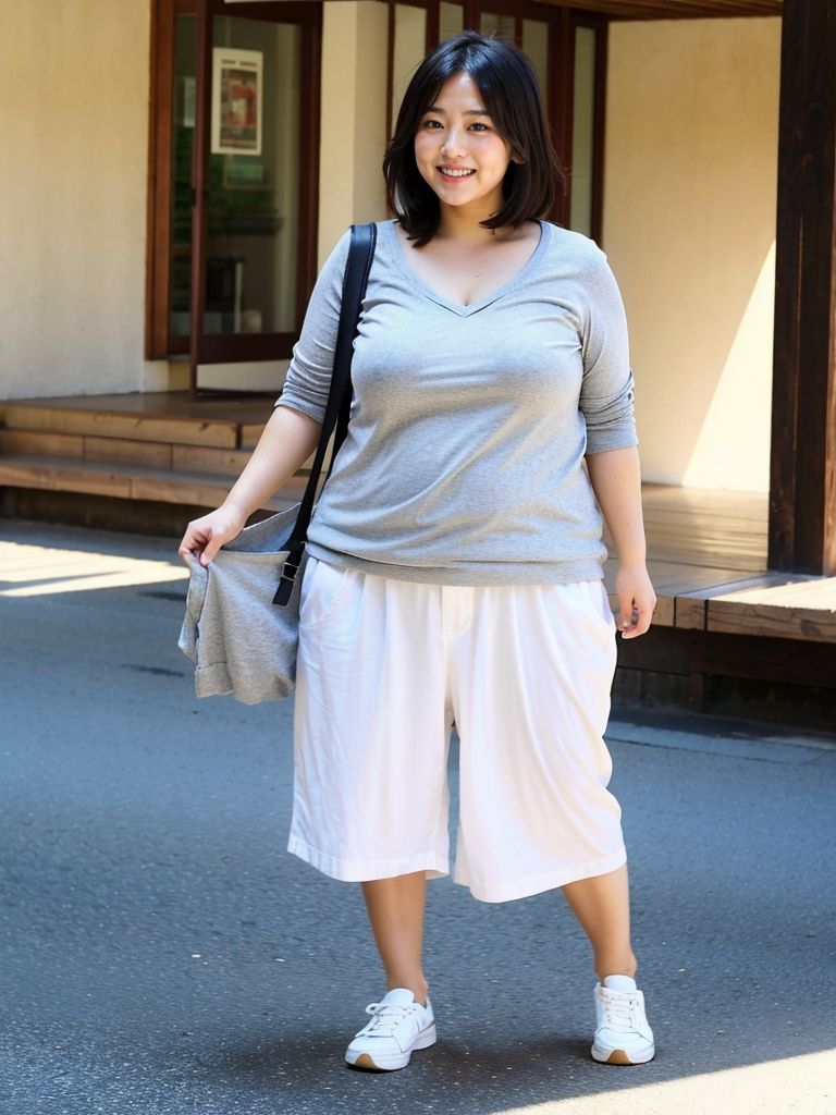 ぽっちゃり女子画像　島根県　浜田市　2024年12月10日　ぽっちゃり女子　おデブ女子　画像