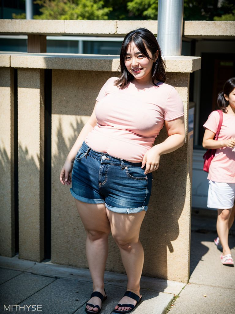 ぽっちゃり女子画像　広島県　尾道市　2025年10月11日　ぽっちゃり女子　ふっくら　画像