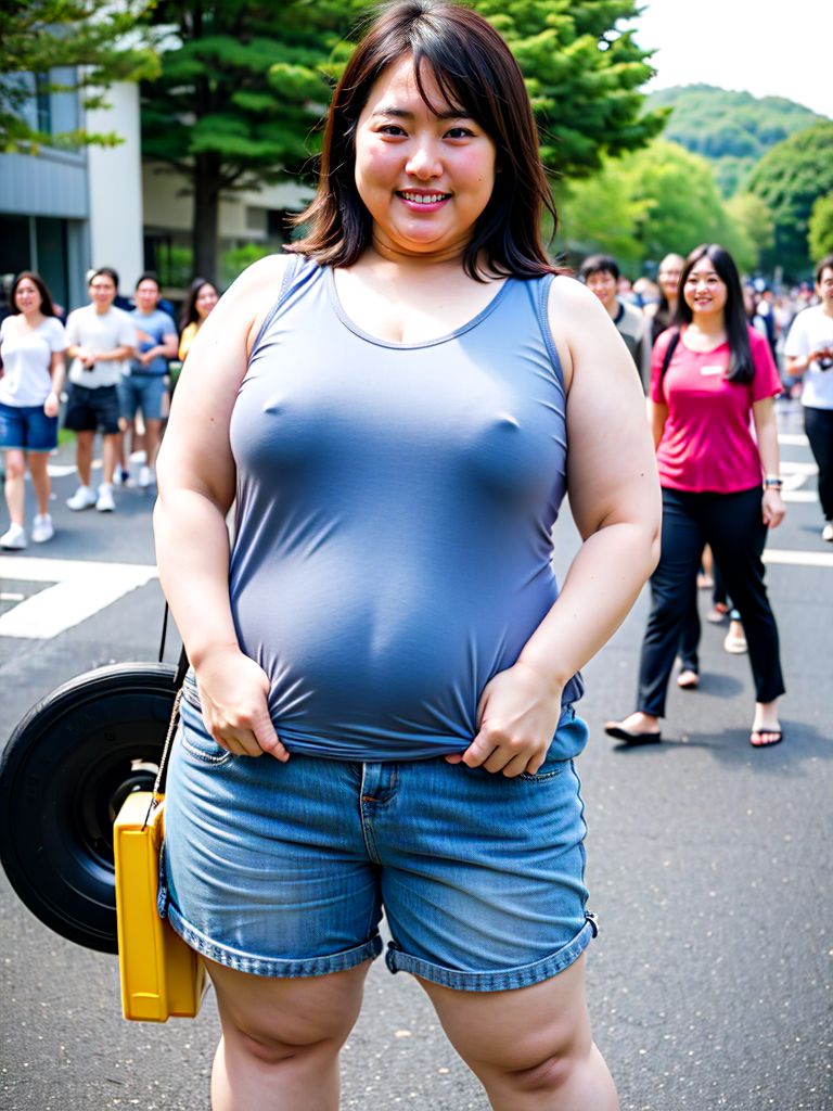ぽっちゃり女子画像　東京都　渋谷区　2025年10月14日　ぽっちゃり女子　豊満女子　画像