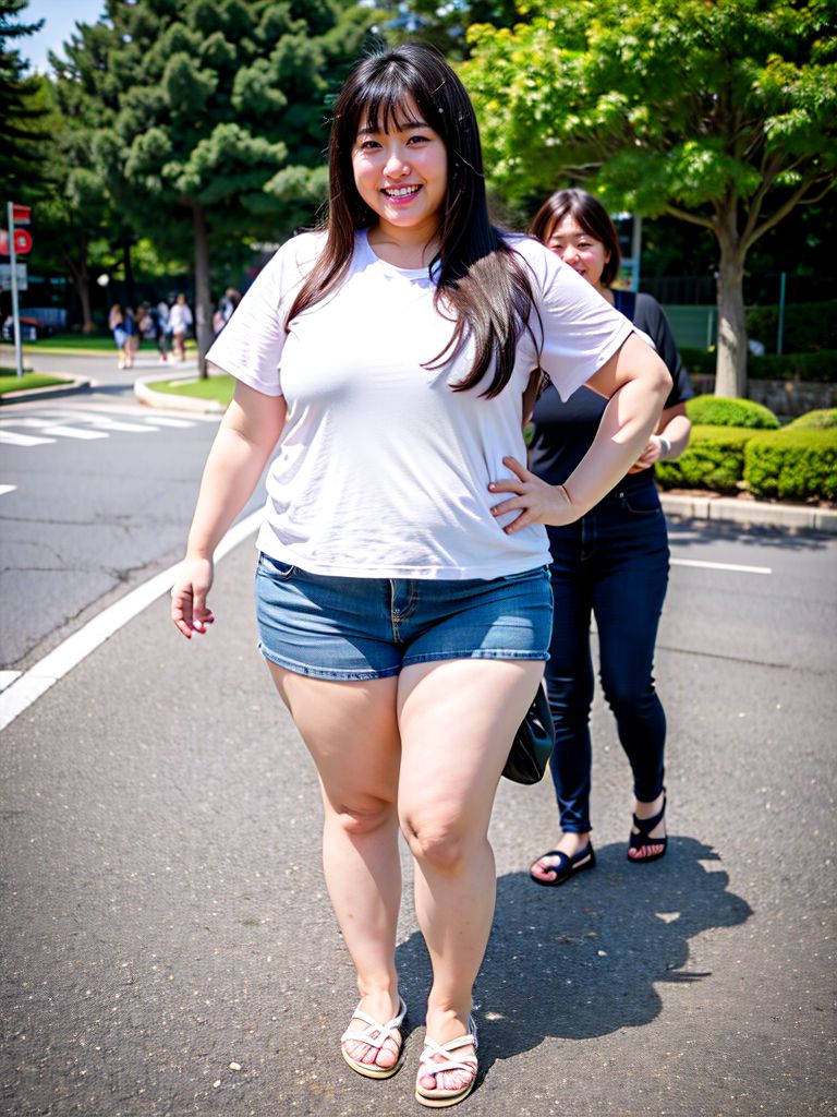 ぽっちゃり女子画像　大阪府　大阪市　2025年10月24日　ぽっちゃり女子　おデブ女子　画像