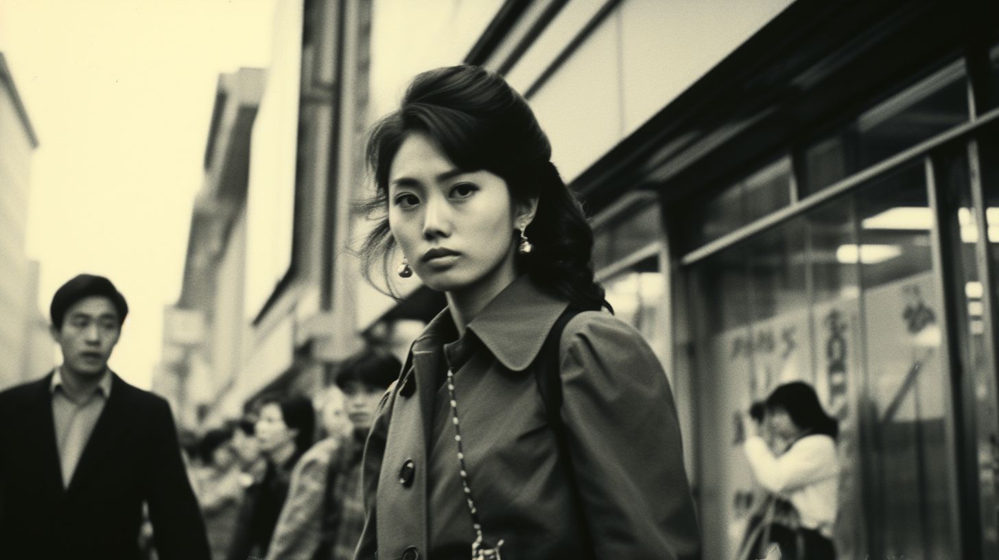 ストリートスナップ 埼玉県 蕨市 1961年03月09日 スカウト (勧誘) 24歳 ストリートスナップ画像