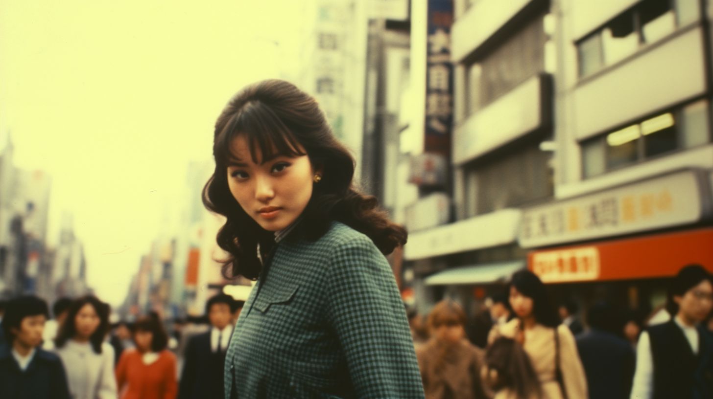 ストリートスナップ　兵庫県　豊岡市　1960年03月21日　司書　22歳　ストリートスナップ画像