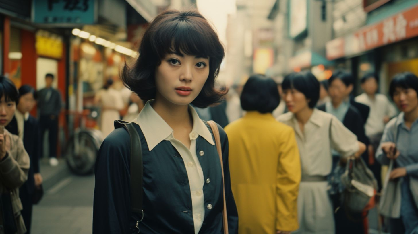ストリートスナップ　長崎県　佐世保市　1963年07月27日　マルチタレント　25歳　ストリートスナップ画像