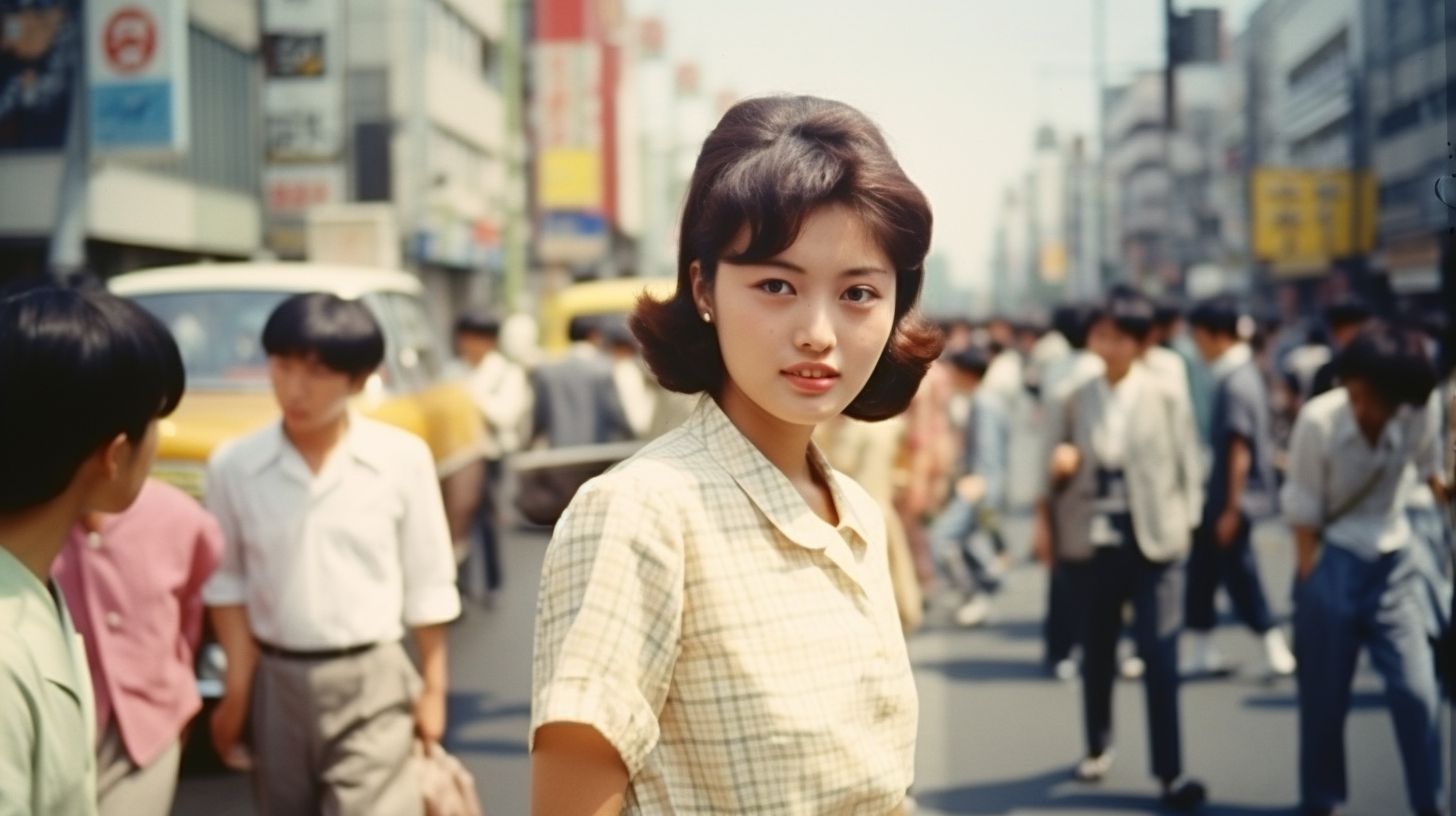 ストリートスナップ 埼玉県 草加市 1967年08月22日 絵師 27歳 ストリートスナップ画像