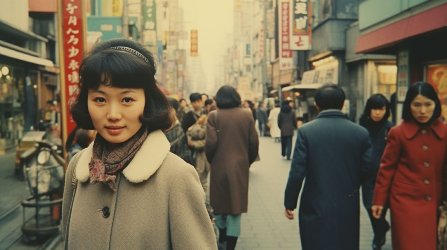 ストリートスナップ 岐阜県 岐阜市 1966年08月25日 機長 23歳 ストリートスナップ画像