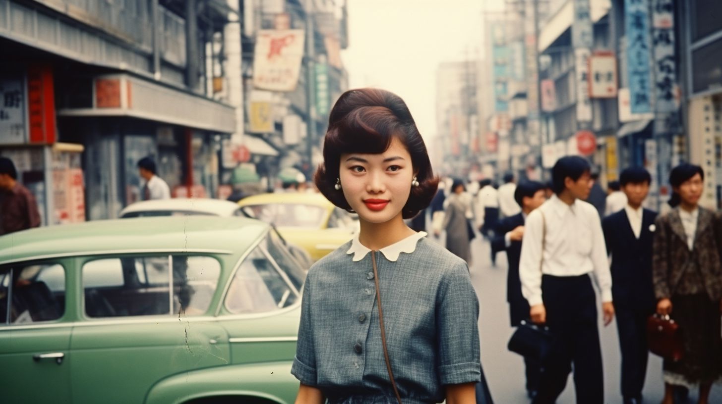 ストリートスナップ　茨城県　つくば市　1961年11月08日　教諭　18歳　ストリートスナップ画像