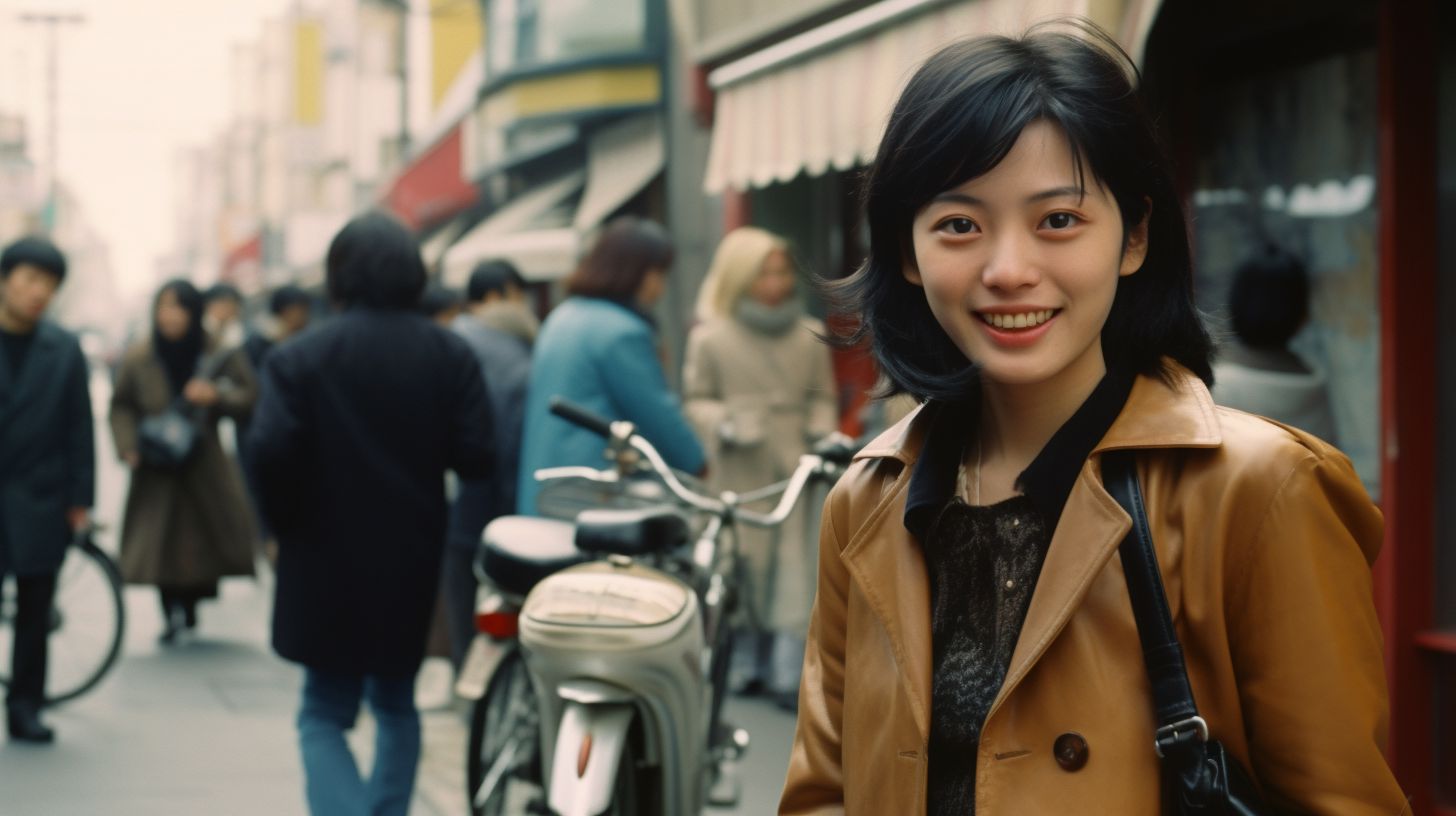 ストリートスナップ　東京都　練馬区　1977年08月01日　言語聴覚士　27歳　ストリートスナップ画像