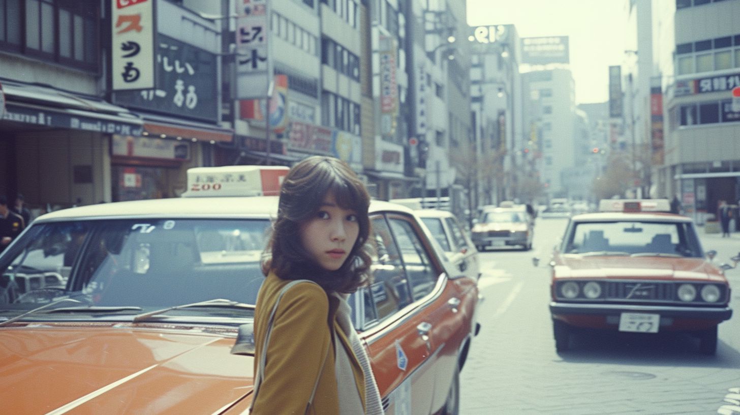 ストリートスナップ　千葉県　成田市　1970年10月28日　ダンサー　20歳　ストリートスナップ画像