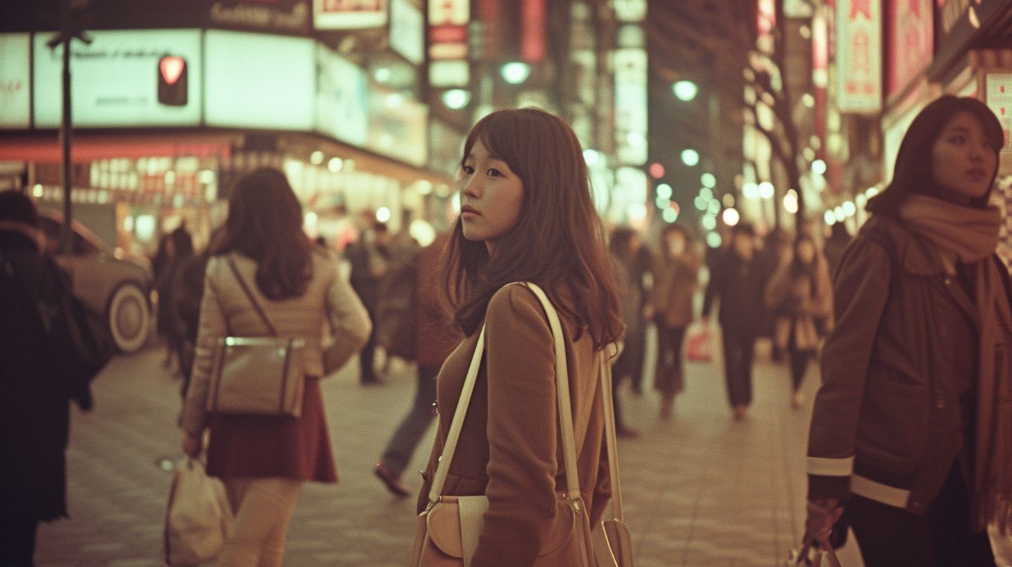 ストリートスナップ　大阪府　守口市　1974年01月27日　ホラー作家　25歳　ストリートスナップ画像