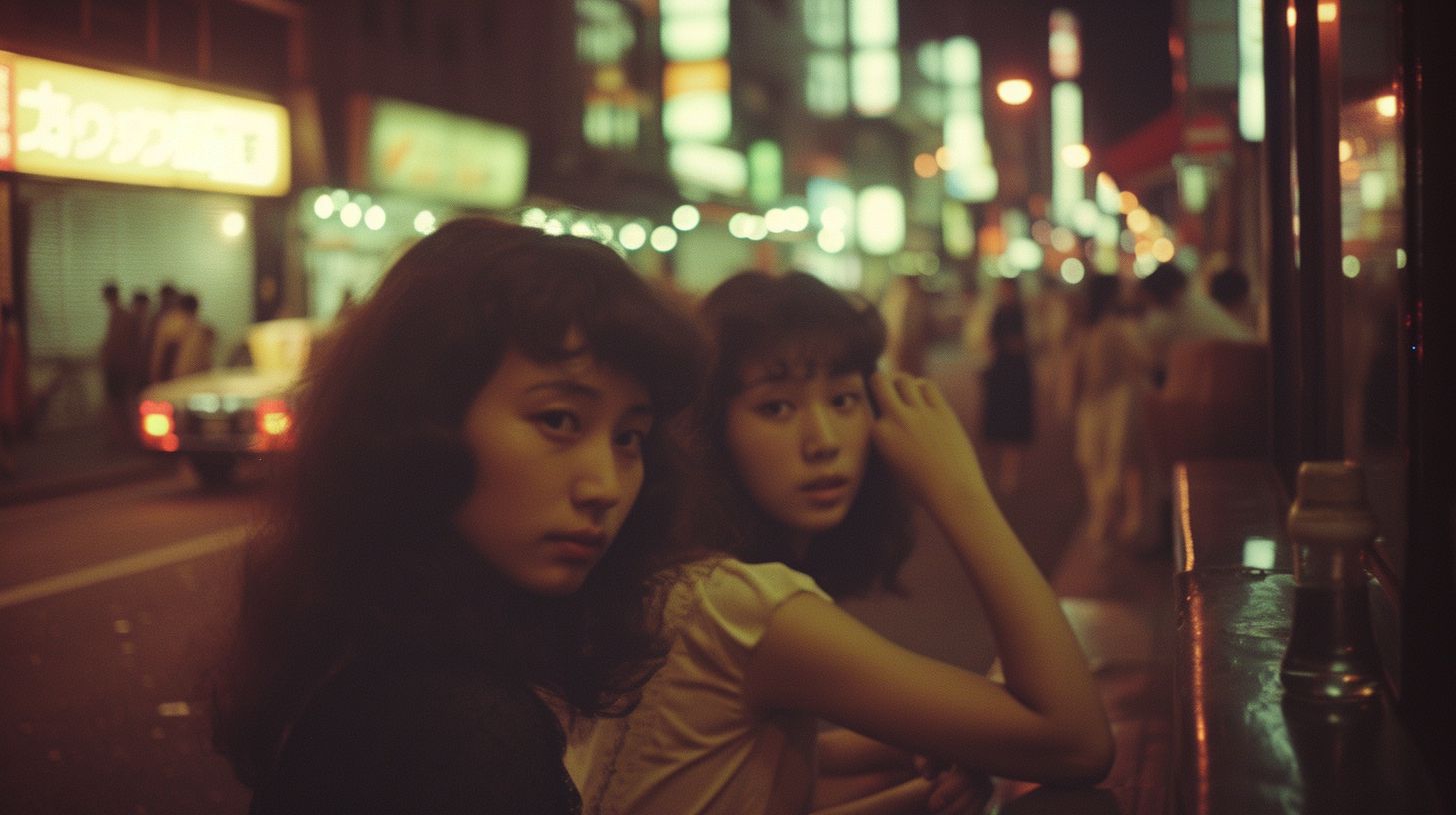 ストリートスナップ　滋賀県　草津市　1978年09月23日　電話交換手　18歳　ストリートスナップ画像