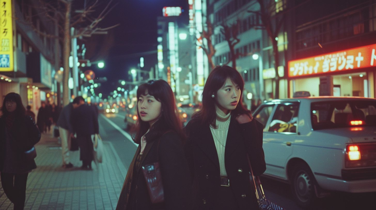 ストリートスナップ　愛知県　岡崎市　1973年12月24日　映画監督　19歳　ストリートスナップ画像