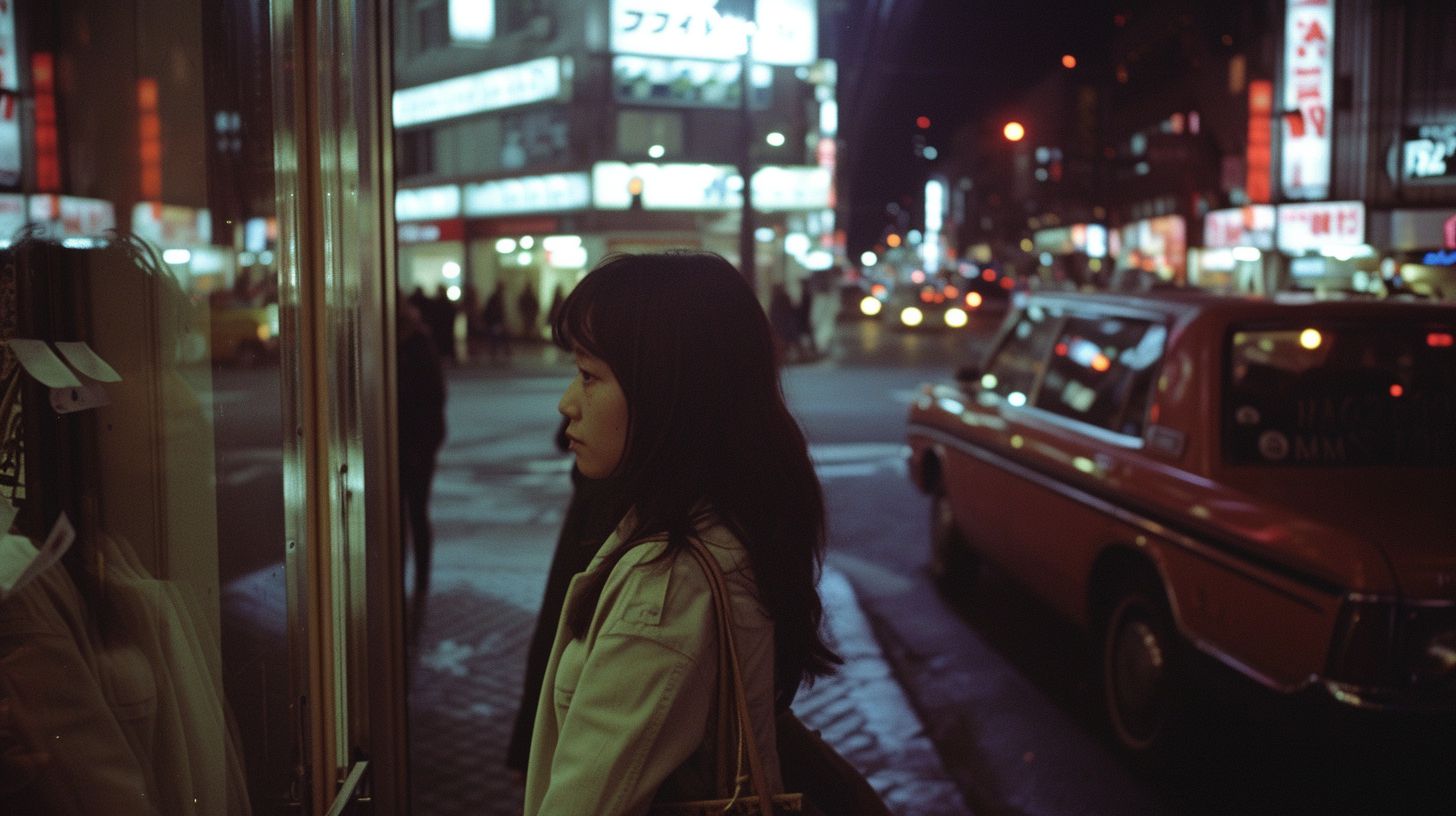 ストリートスナップ　大阪府　寝屋川市　1973年02月12日　歌手　27歳　ストリートスナップ画像