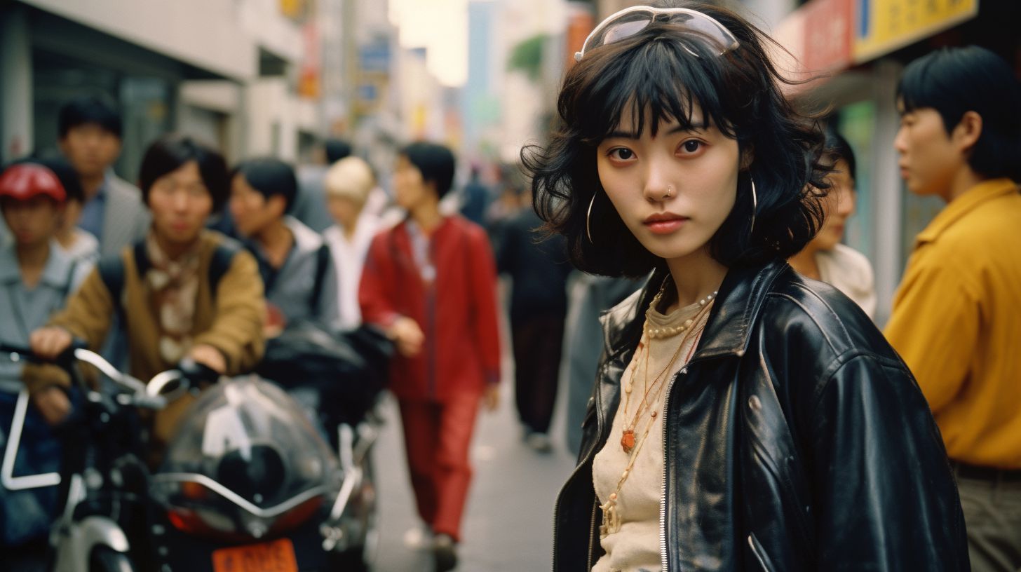 ストリートスナップ　愛知県　刈谷市　1986年07月21日　現像技師　21歳　ストリートスナップ画像