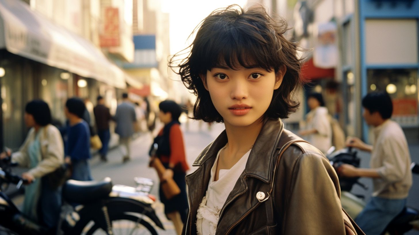 ストリートスナップ　東京都　福生市　1986年08月28日　国税専門官　22歳　ストリートスナップ画像