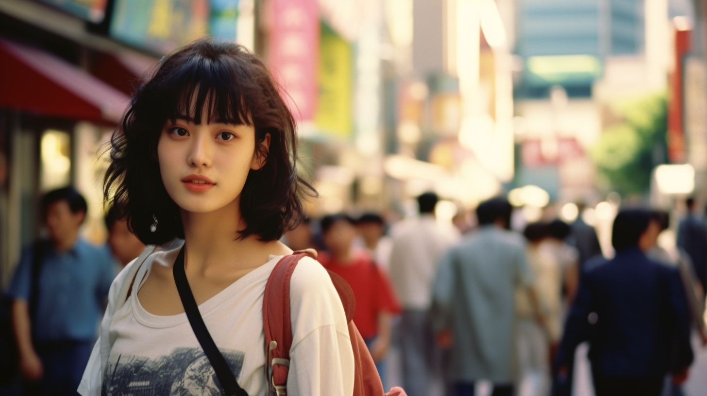 ストリートスナップ　静岡県　掛川市　1980年09月27日　クリエイティブ・ディレクター　19歳　ストリートスナップ画像