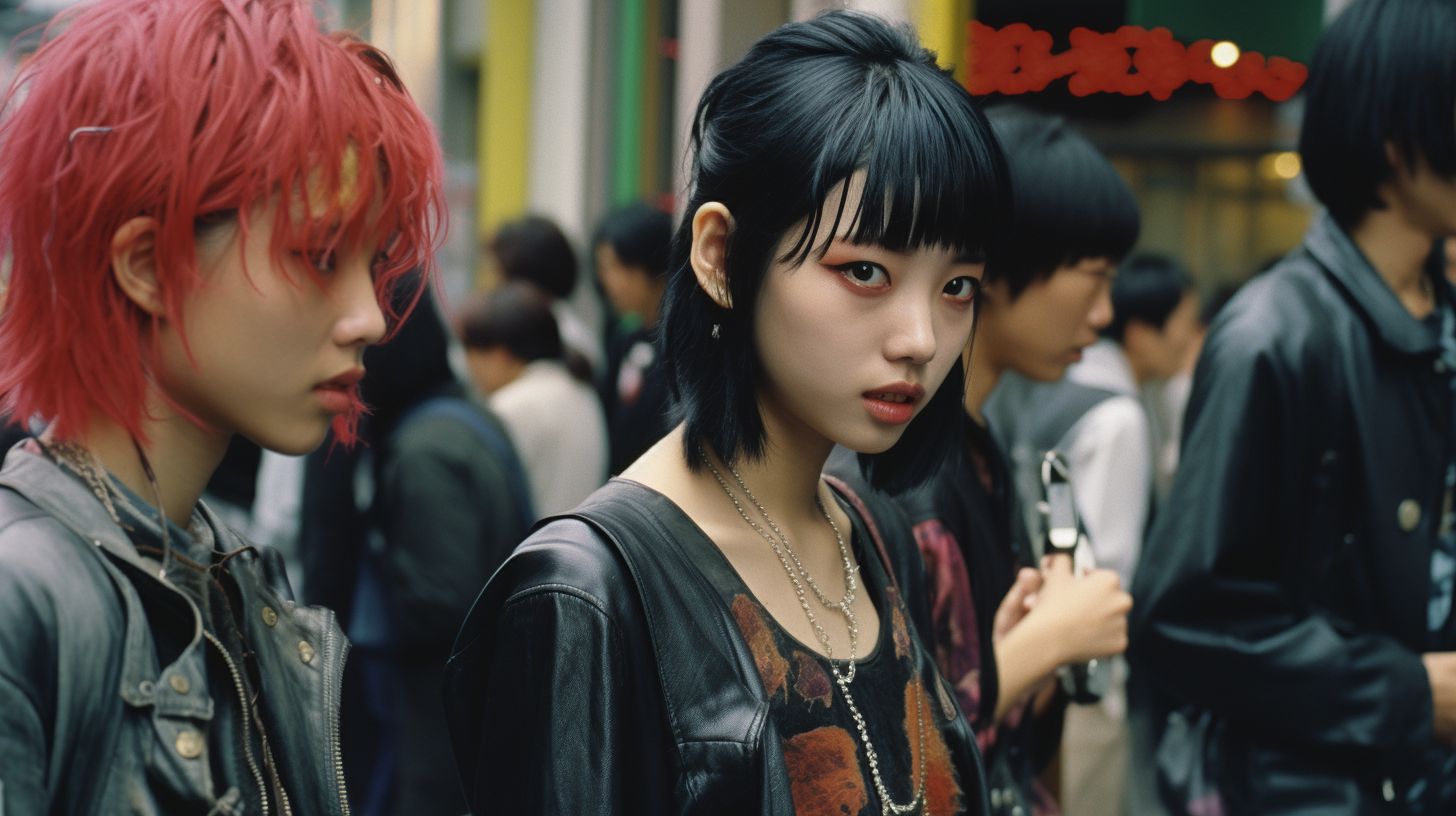 ストリートスナップ　東京都　千代田区　1993年06月04日　社長　20歳　ストリートスナップ画像