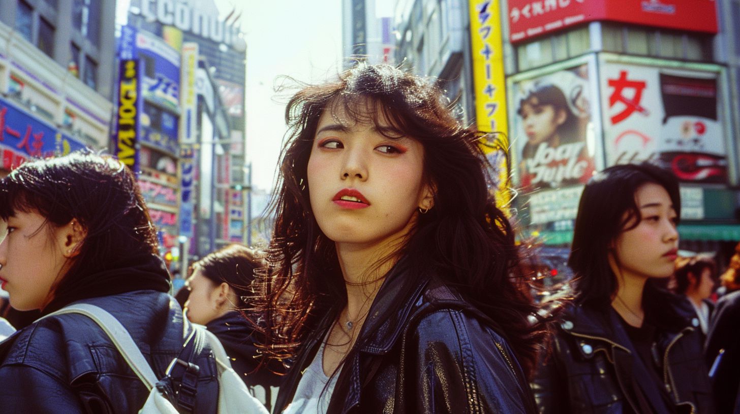 ストリートスナップ　長野県　長野市　1998年08月04日　キャビンアテンダント　18歳　ストリートスナップ画像