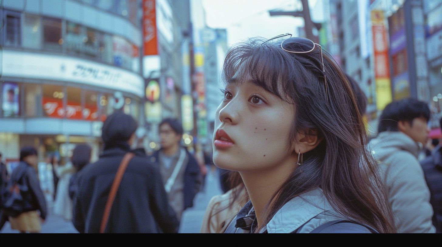 ストリートスナップ　滋賀県　守山市　1993年05月01日　あん摩マッサージ指圧師　21歳　ストリートスナップ画像