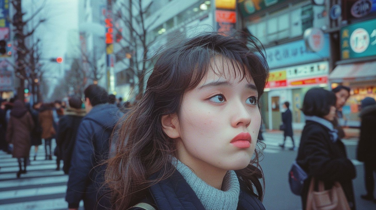 ストリートスナップ　滋賀県　長浜市　1991年05月04日　社会運動家　27歳　ストリートスナップ画像