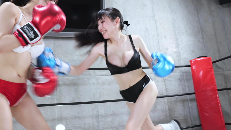 【HD】BWPボクシング14開催記念スペシャルボクシングマッチ 若月もあvs坂本りお【プレミアム会員限定】　サンプル画像05