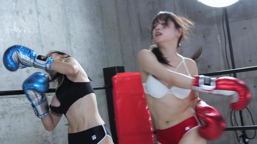 【HD】BWPボクシング14開催記念スペシャルボクシングマッチ 若月もあvs坂本りお【プレミアム会員限定】　サンプル画像11