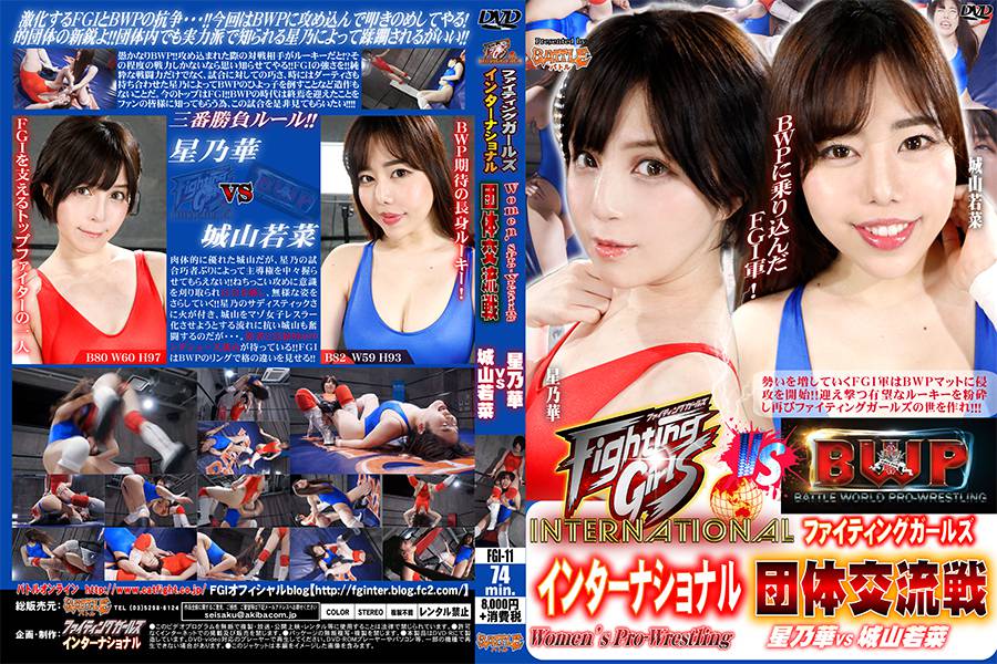 【HD】ファイティングガールズインターナショナル 団体対抗戦 星乃華vs城山若菜【プレミアム会員限定】　パッケージ画像
