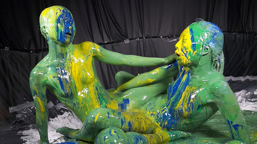 【HD】ペイントレズビアンSPECIAL 1　サンプル画像12