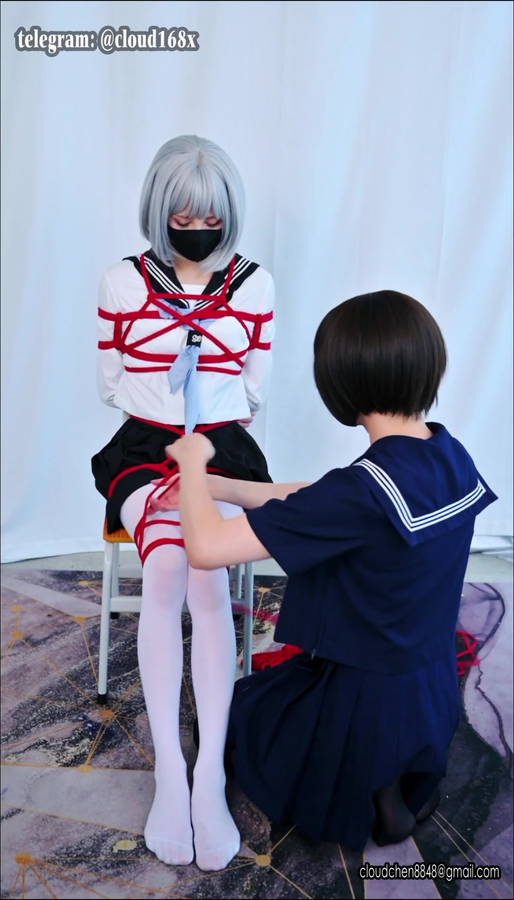 【HD】新しい学校の●●ズ -縄と脚- ATARASHII BDSM!　サンプル画像05