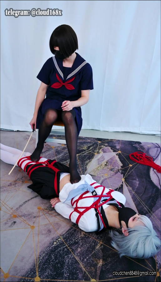 【HD】新しい学校の●●ズ -縄と脚- ATARASHII BDSM!　サンプル画像07