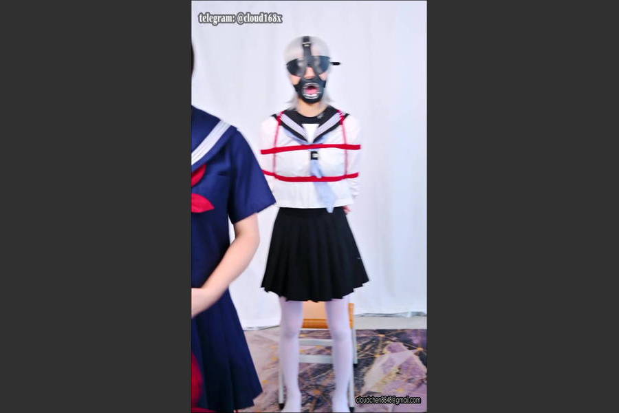 【HD】新しい学校の●●ズ -開口マスク- ATARASHII BDSM!　サンプル画像01