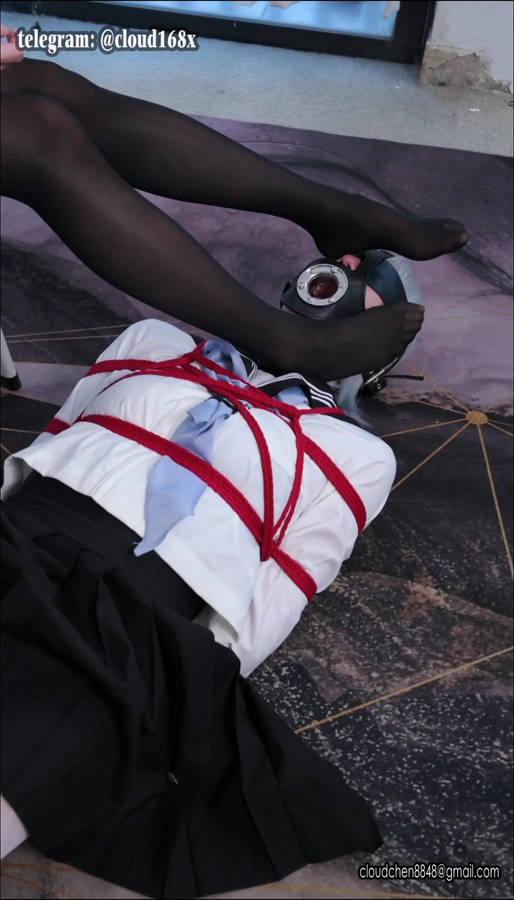 【HD】新しい学校の●●ズ -開口マスク- ATARASHII BDSM!　サンプル画像04