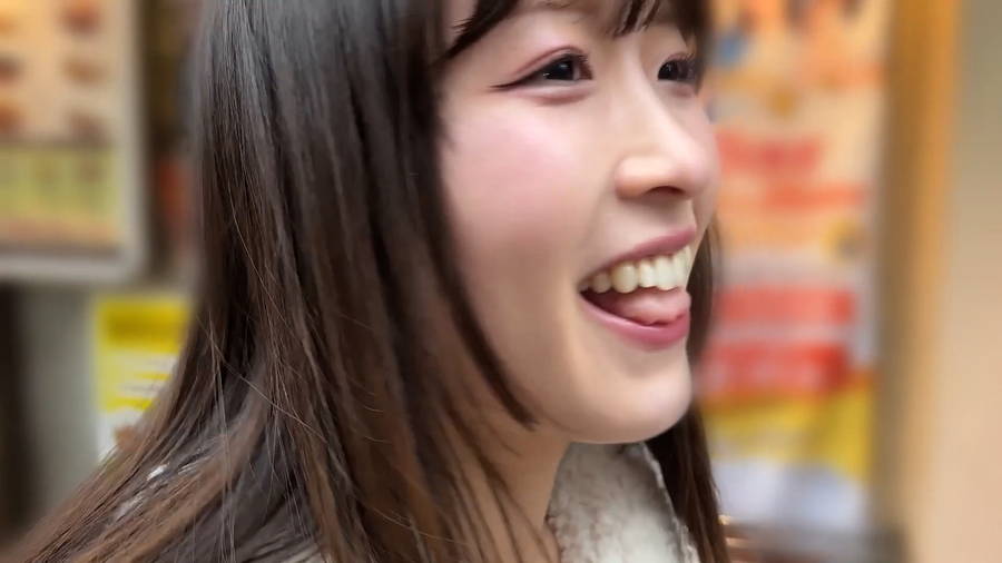 【HD】ももなちゃんが上半身裸で濃厚鼻フェラ サンプル画像07