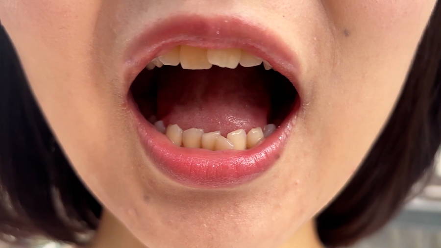 【HD】ふんわり優しい雰囲気のみゆりちゃんがM男に濃厚鼻フェラ サンプル画像09