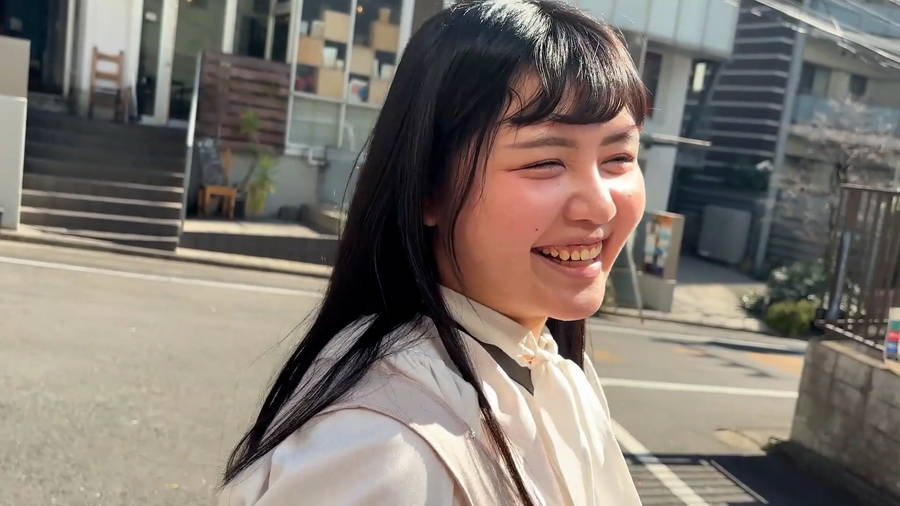 【HD】ハーフ顔のみのりちゃんがM男に濃厚鼻フェラ　サンプル画像01