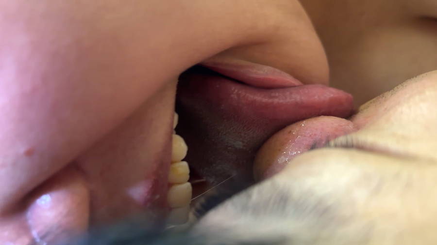 【HD】ハーフ顔のみのりちゃんがM男に濃厚鼻フェラ　サンプル画像07