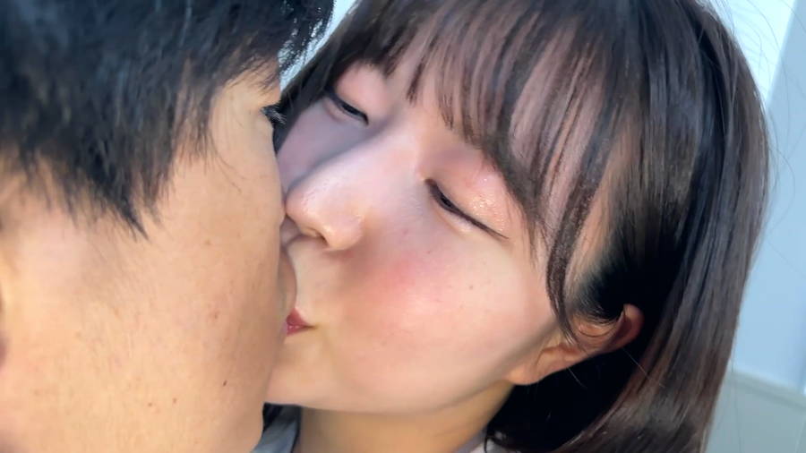 【HD】まいなちゃんがM男に濃厚キス サンプル画像09