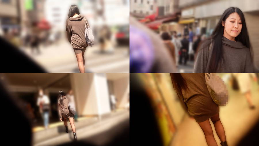 【HD】●●電車#053 敏感ワンピ女子　サンプル画像01