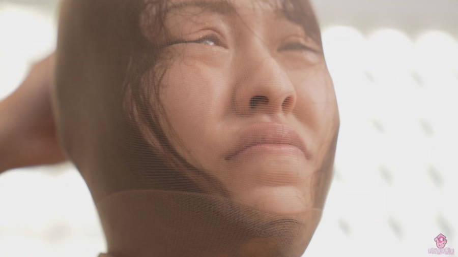 【HD】女子大生 顔面パンスト恥● 彩川ゆめ　サンプル画像02