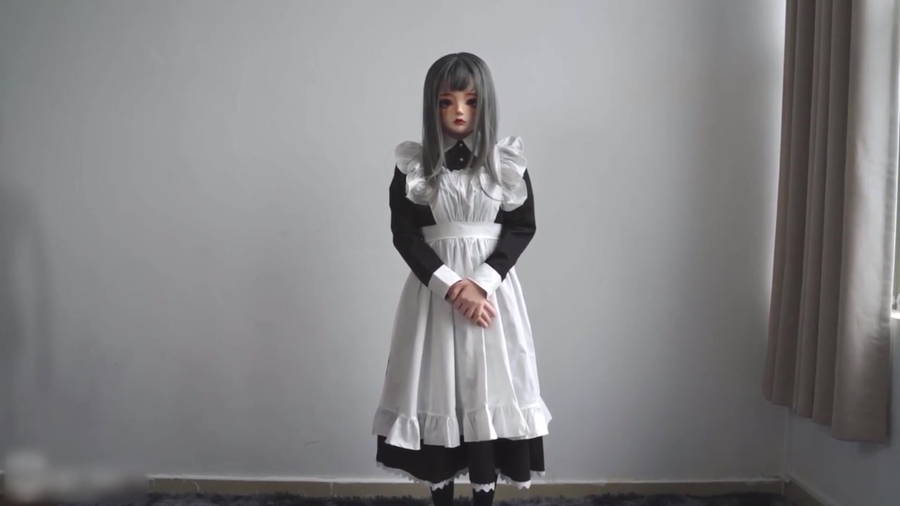 【HD】生贄：壊されていくドールマスクのメイド　サンプル画像01