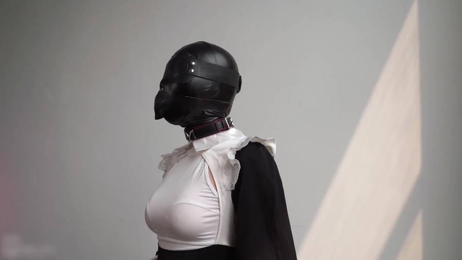 【HD】生贄：好き放題される覆面巨乳メイド　サンプル画像03