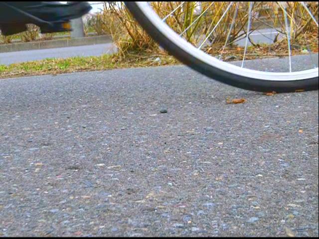 【復刻版】ハイソックスとローファーそして自転車のタイヤがザリガニを踏み潰す!(後編)　サンプル画像10