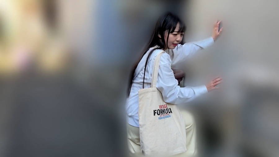 【HD】りおんちゃんとリモバイ散歩！街中で絶頂恥●プレイ！興奮そのまま濃厚中出しSEX　サンプル画像12