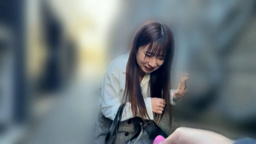 【HD】まいちゃんとリモバイ散歩！街中で絶頂恥●プレイ！　サンプル画像11