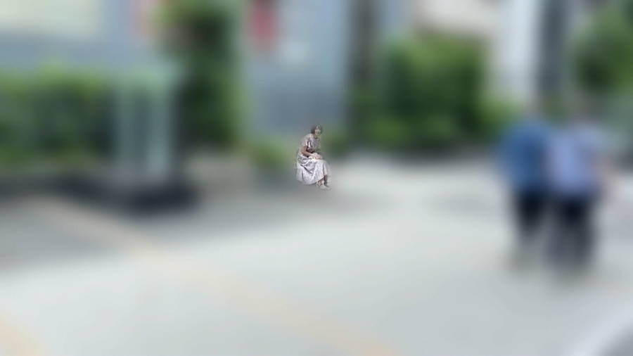 【HD】加賀美さらちゃんとリモバイ散歩!街中で絶頂恥●プレイ!　サンプル画像12