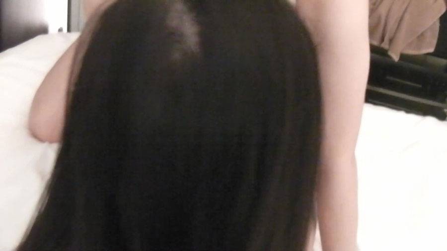 ロングヘアで髪コキ、髪フェラ、髪射精　vol.04　サンプル画像03