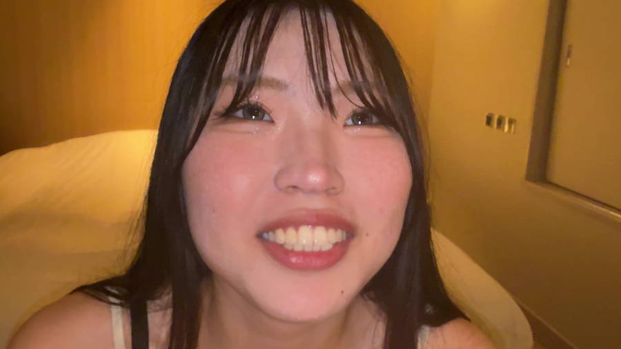 【HD】【個人撮影】七藤優亜 初喉チンコ触り&超長舌を開口器で観察 サンプル画像11