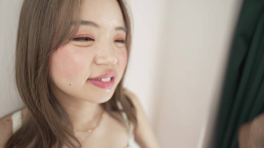 【HD】【個人撮影】菊池はる　変態男のわがままリクエスト 臭いチェック！　サンプル画像05