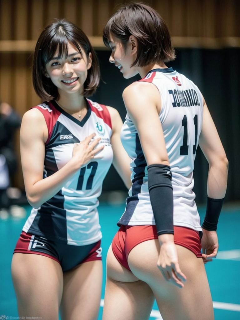 バレーボール　美少女　群馬県　安中市　2024年07月28日　バレーボール　美少女　フラッシュモブ　画像
