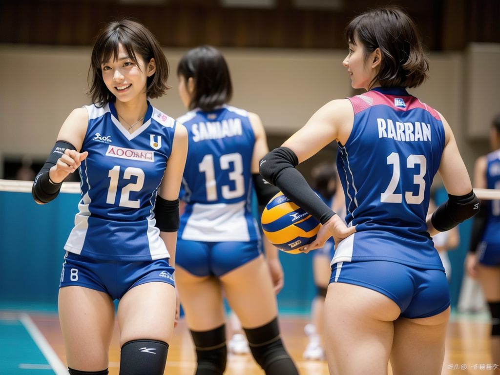 バレーボール　美少女　秋田県　大館市　2025年08月20日　バレーボール　美少女　変態露出　画像